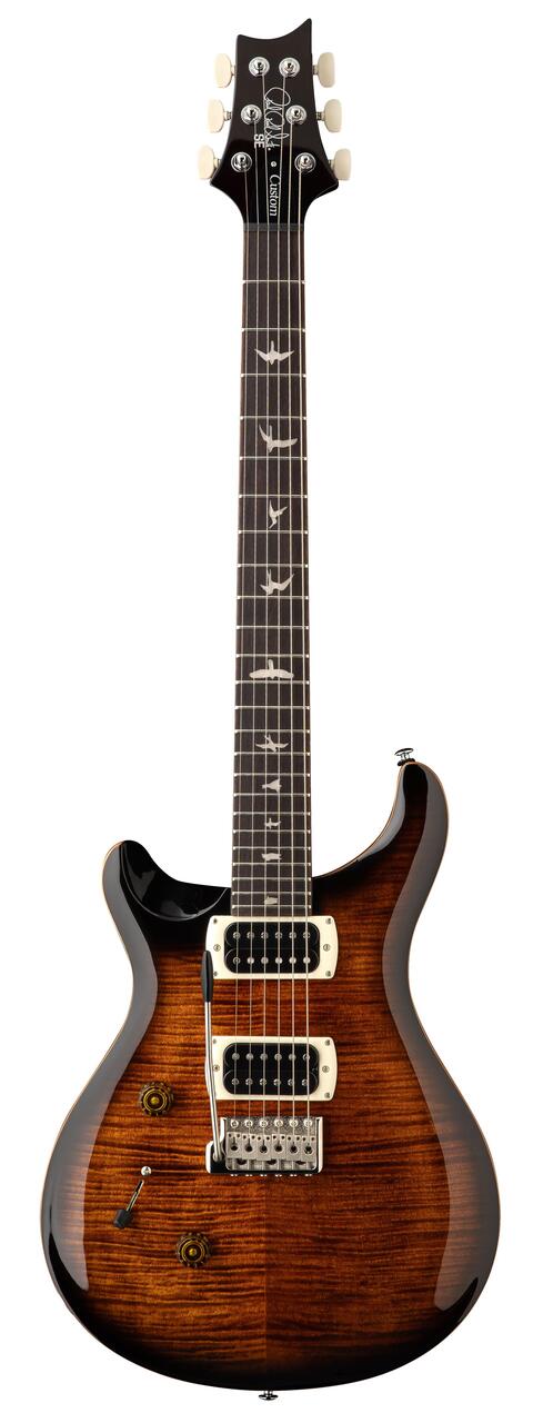 PRS SE Custom 24 Left Handed Electric Guitar in Black Gold